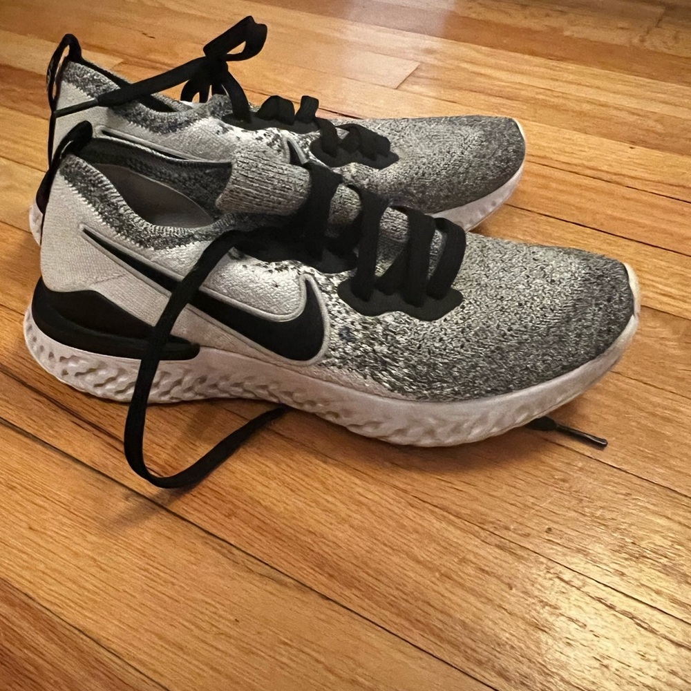 Nike sneakers.